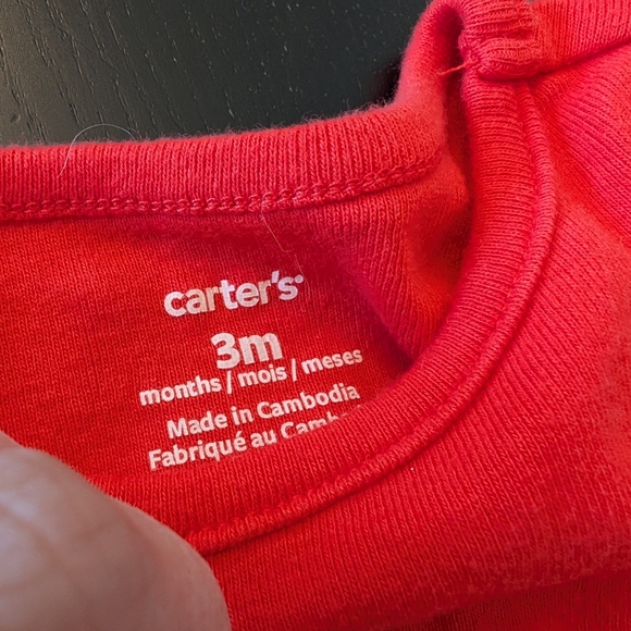 3 For $18 Carter's Navy and Red Baby Outfit Set - Picture 11 of 16